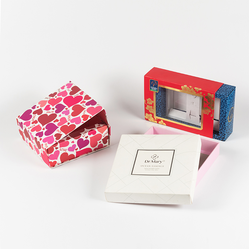 Pull-out Gift Box With Window Lid